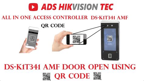 Hikvision qr code access control